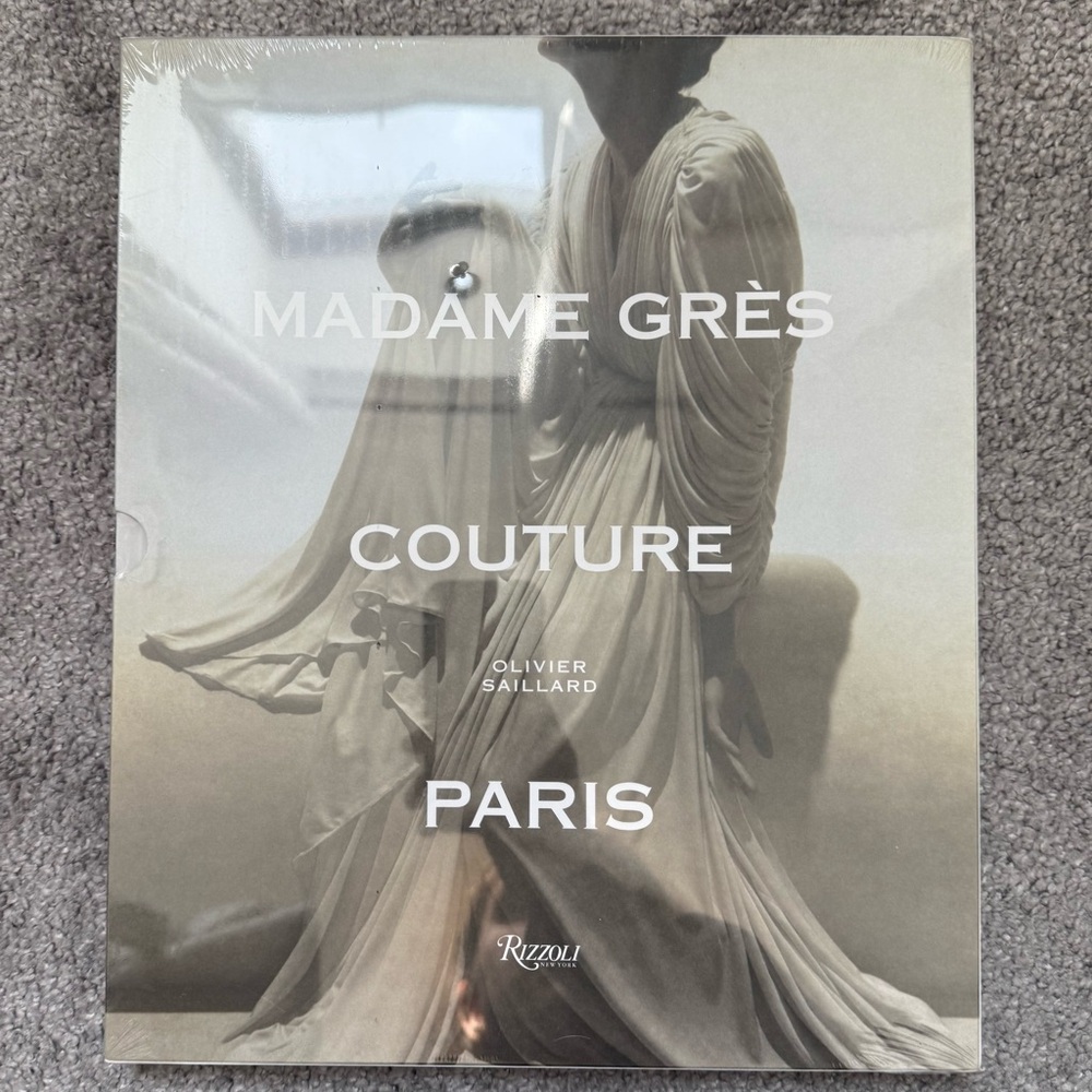 NWT Madame Grès Couture Paris Hardcover by Olivier Saillard and Anne Graire